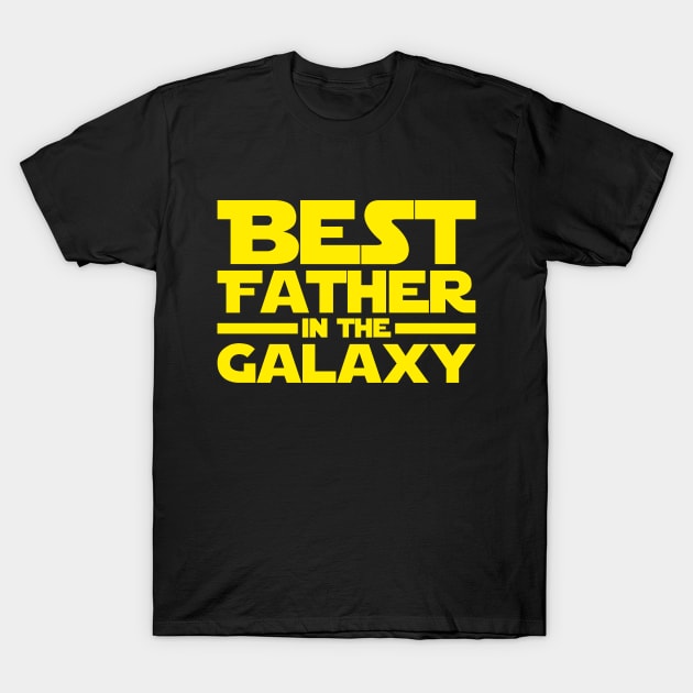 Best Father In The Galaxy T-Shirt by defytees